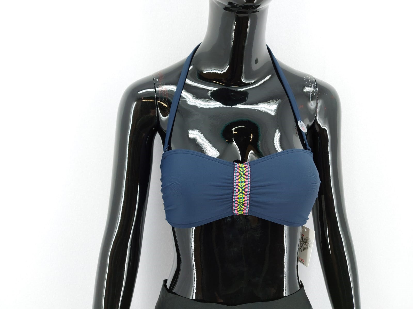 Dámské plavky Livera-horní díl, tmavě modré *Velikosti textil: 34D