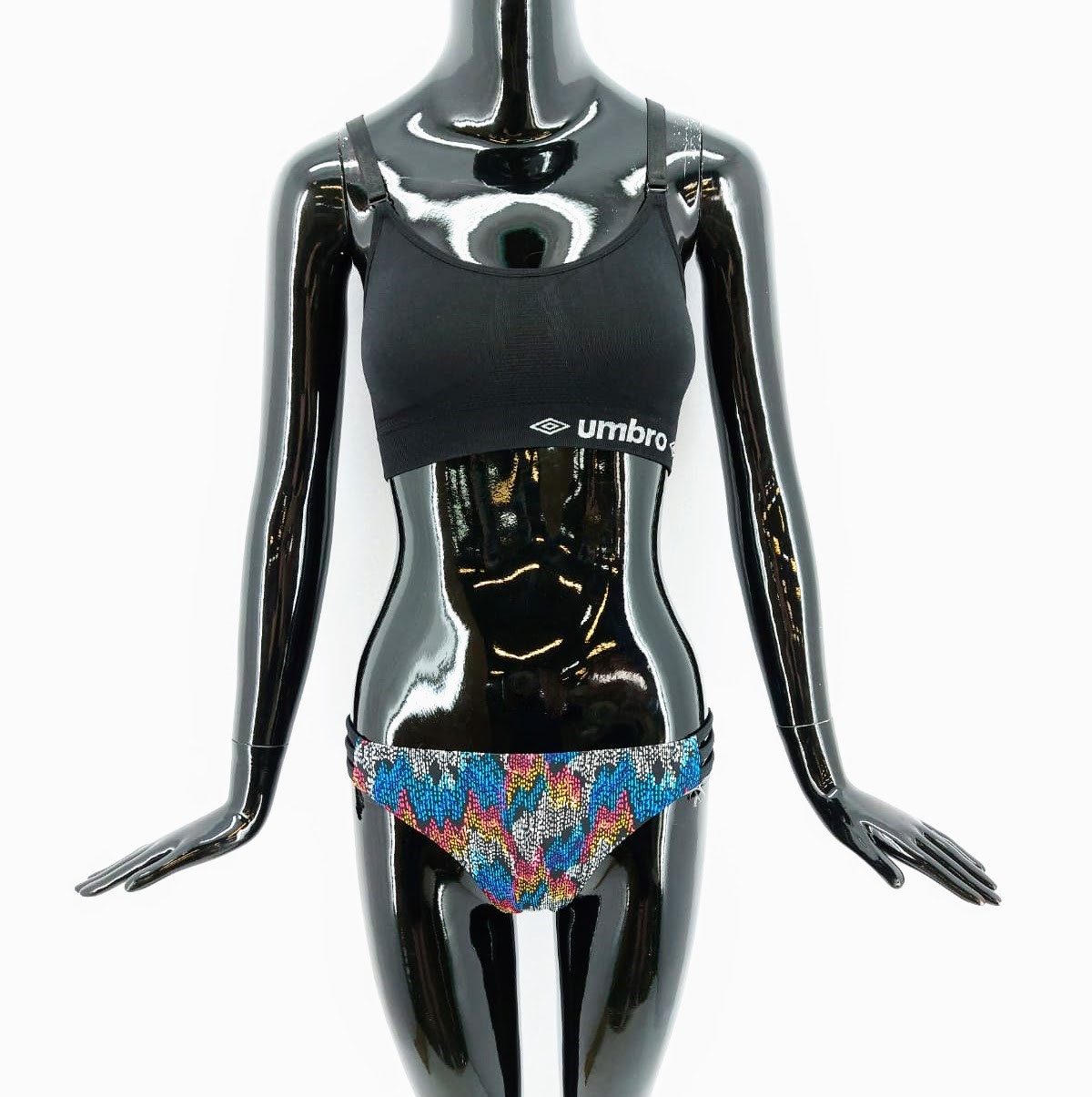 Dámské plavky s ozdobným bokem Livera-spodní díl, multicolor *Velikosti textil: 36