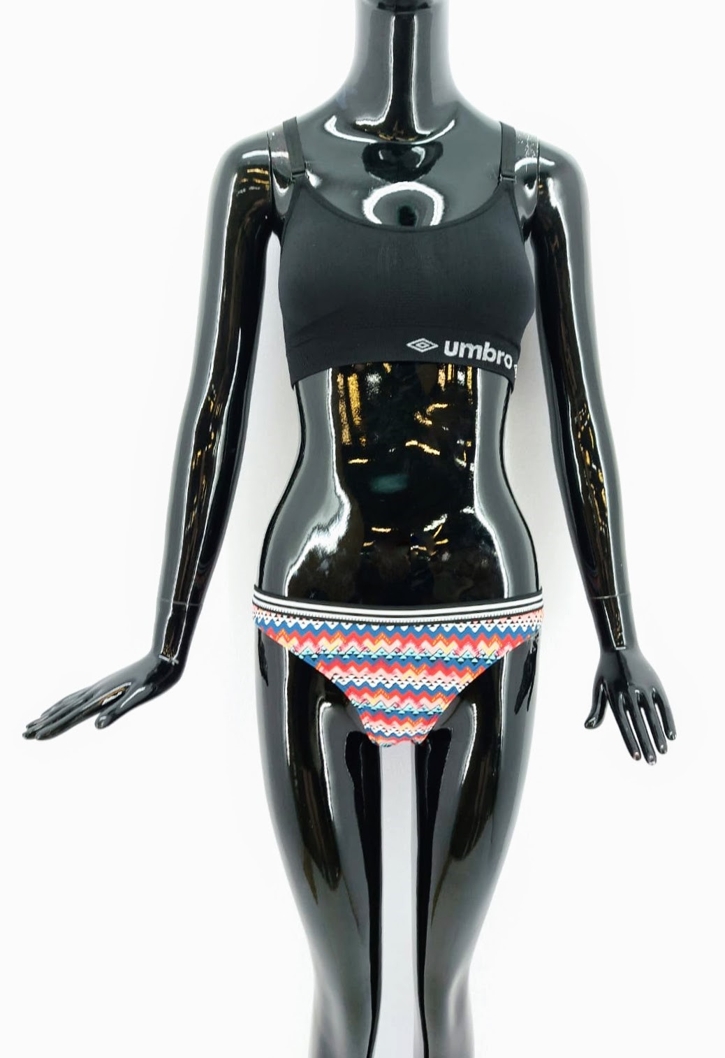 Dámské plavky  Livera-spodní díl, zigzag barevné *Velikosti textil: 42