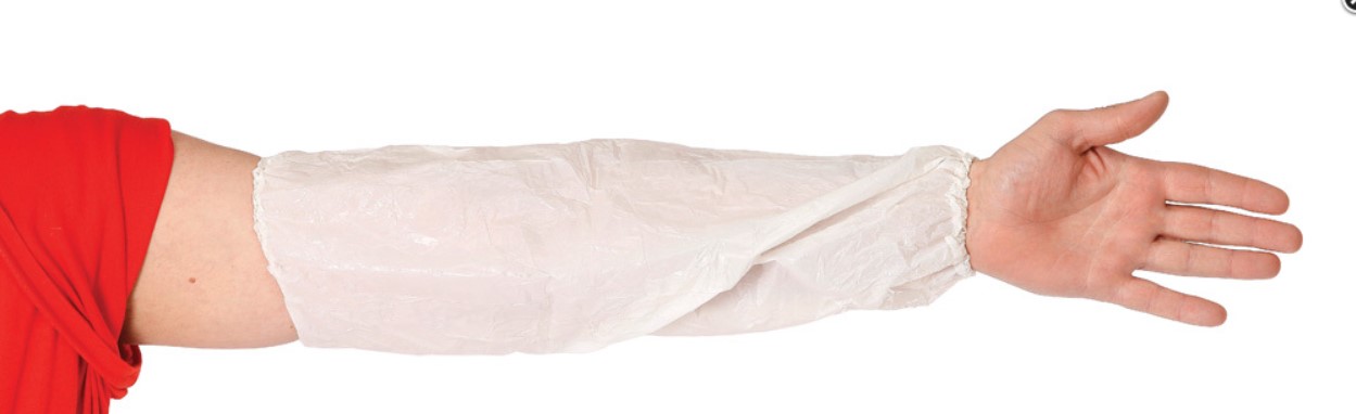 Cerva Alwar návlek na paži 20 x 50 cm bílý, 100ks