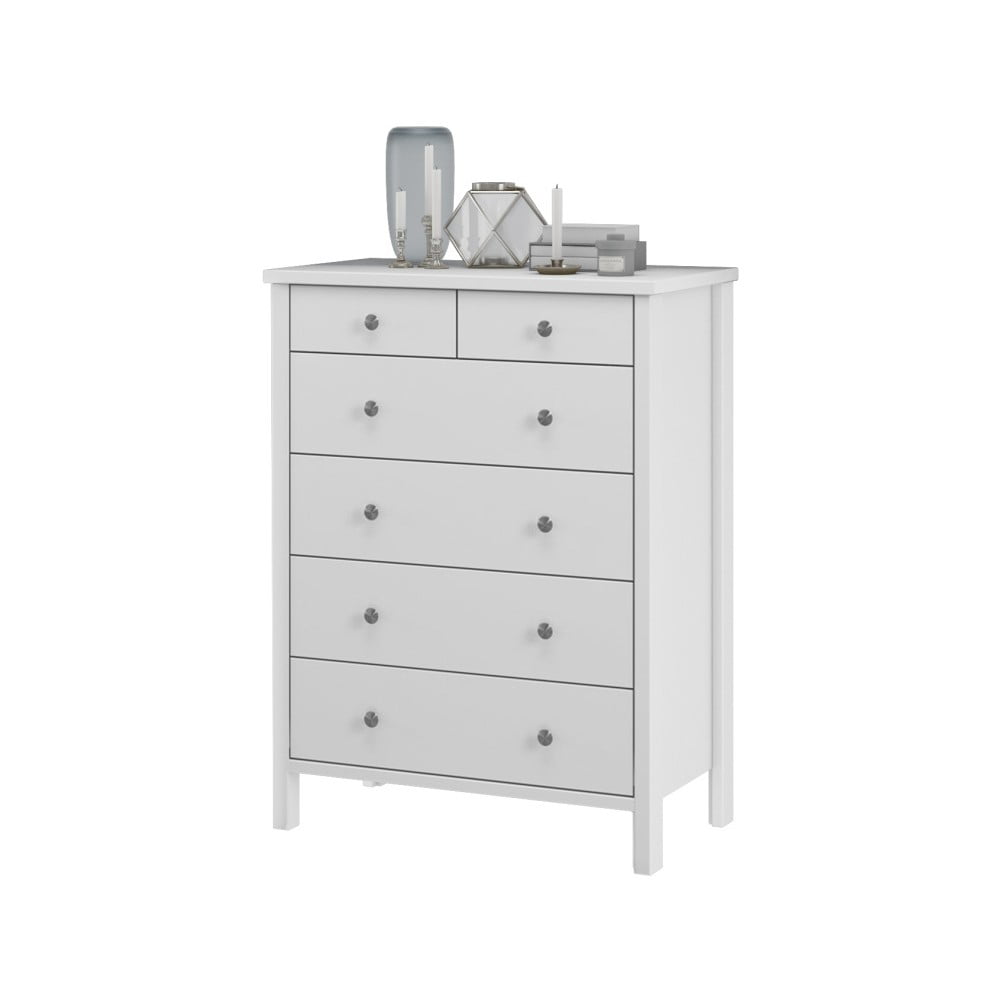 Bílošedá komoda komoda Støraa Tango