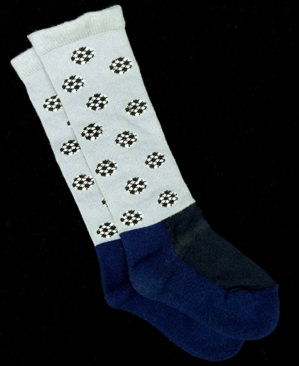 Dětské bavlněné podkolenky Bapon , 1 pár-vel.20-23 druh: Fotbalové