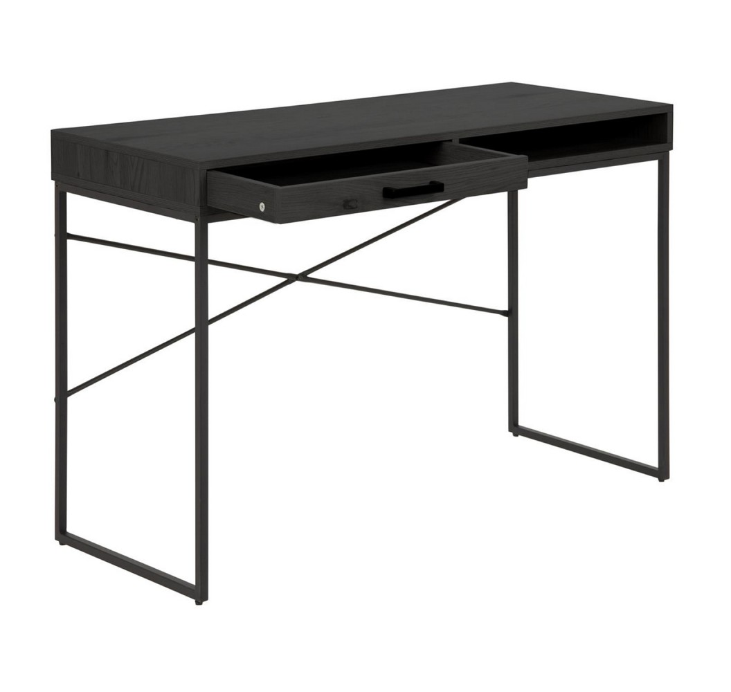 Psací stůl SEAFORD 110x45xV75cm, černý