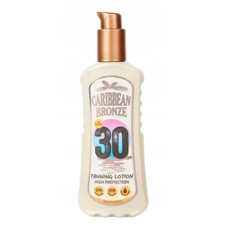 Caribbean Bronze opalovací mléko SPF 30 200 ml