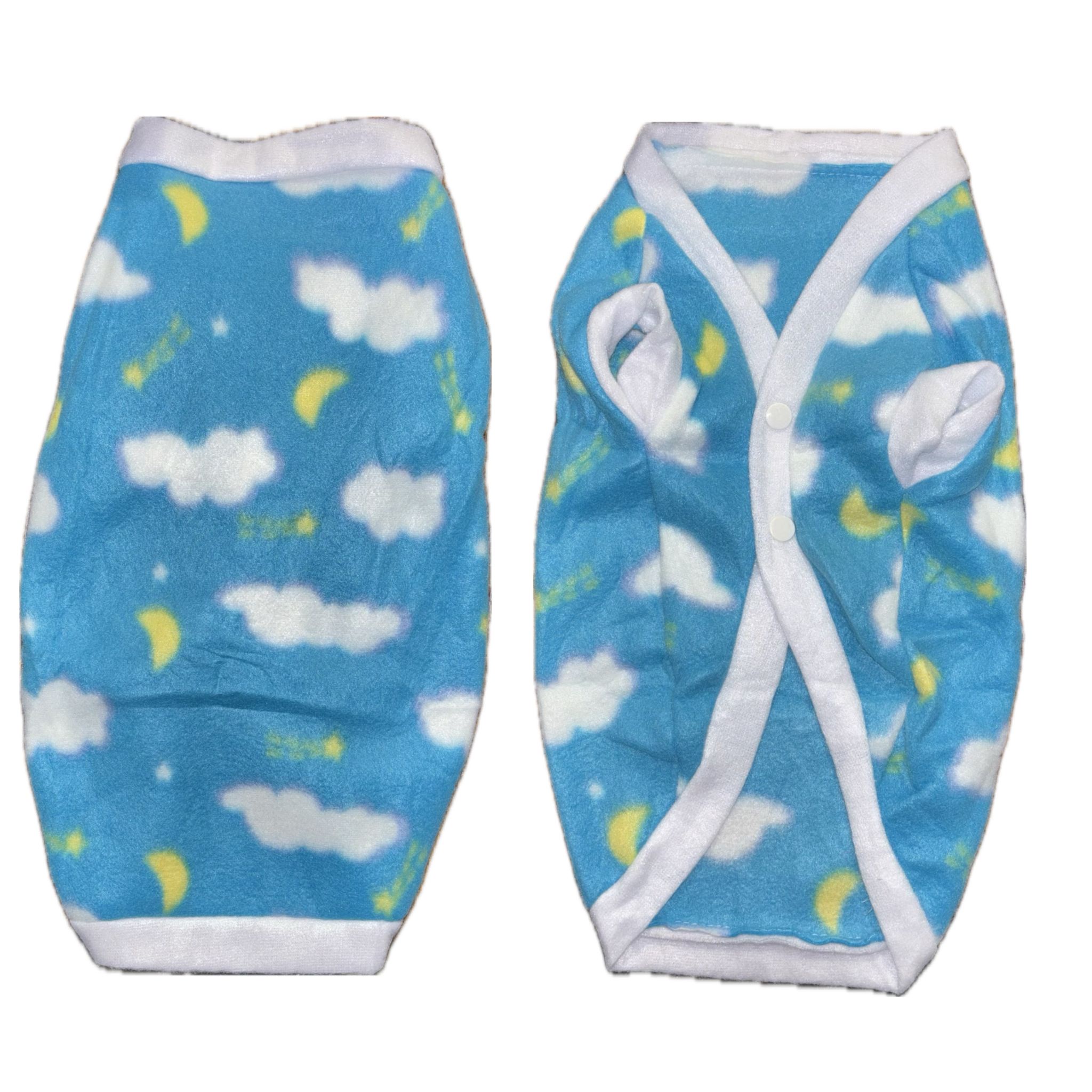 Obleček pro malá psí plemena - světle modrý Varianta: L