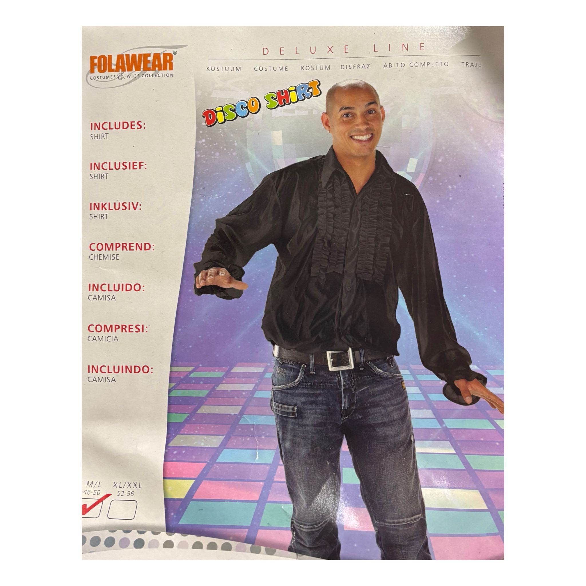 FOLAWEAR - Halloweenský pánský kostým - Disco Varianta: M-L 46-50