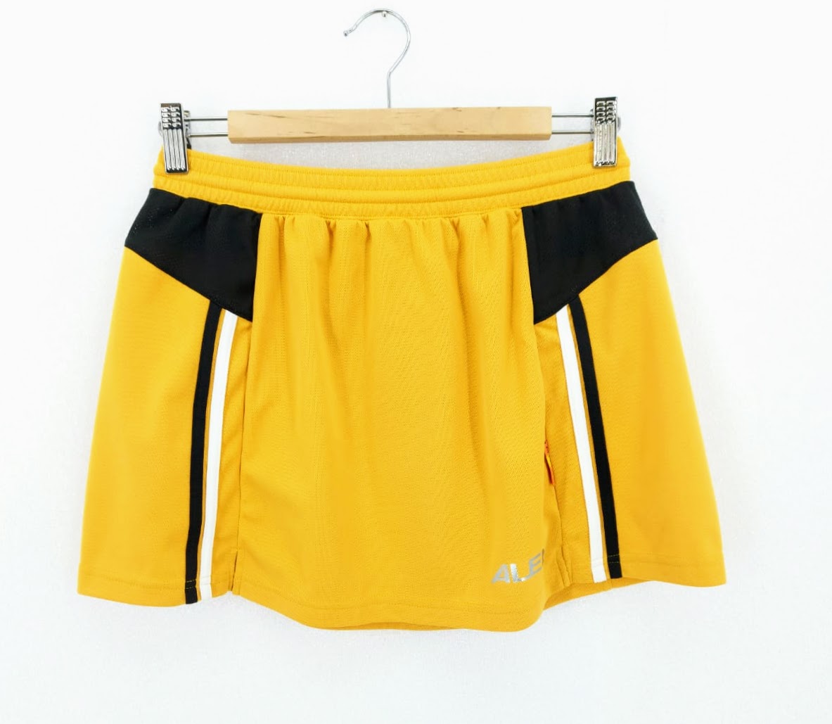 Dámská tenisová  sukně Alea Sportswear, hořčicově žlutá *Velikosti textil: XL