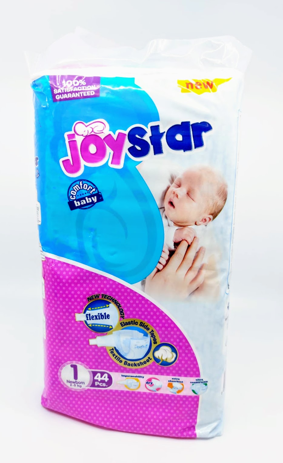 Joystar dětské pleny 1 NEWBORN 2-5kg 44ks
