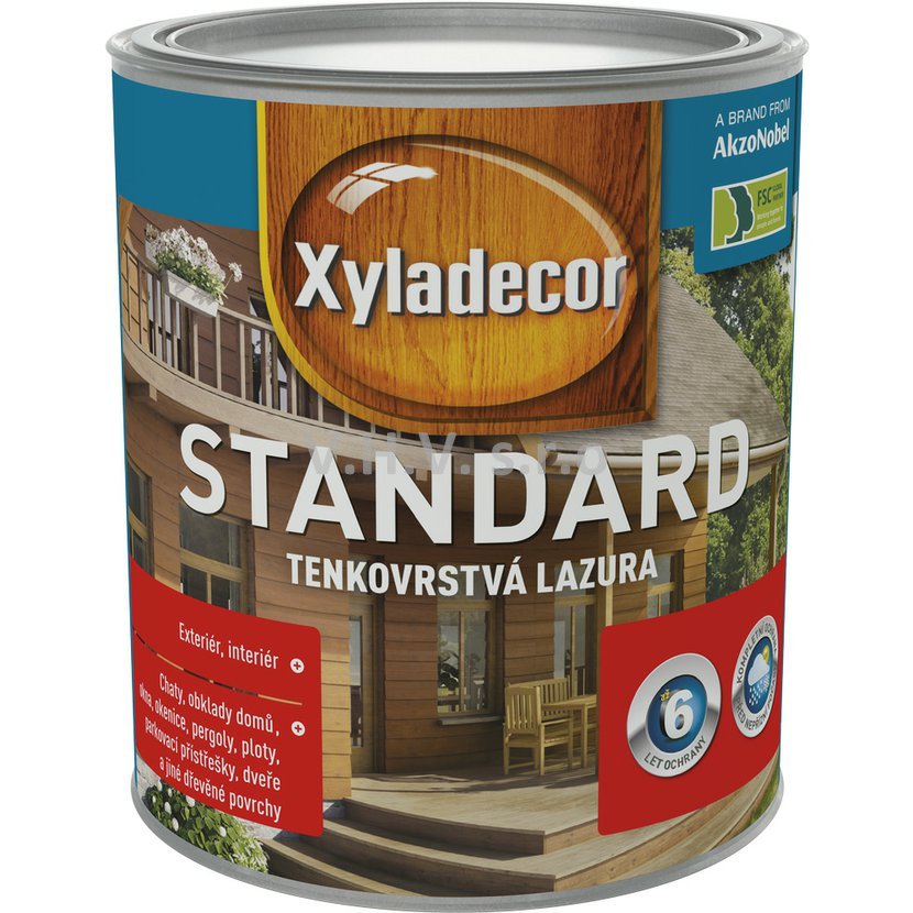 Xyladecor Standard 2,5 l - jedlová zeleň