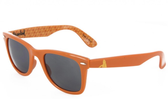 Sluneční brýle KROOKED SHMOO, oranžové