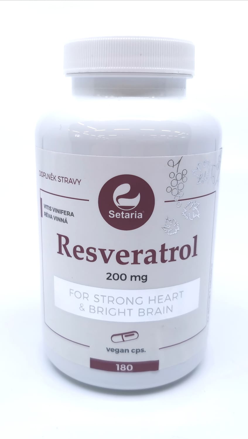 SETARIA St.Maria - Resveratrol 200 mg, 180 kapslí