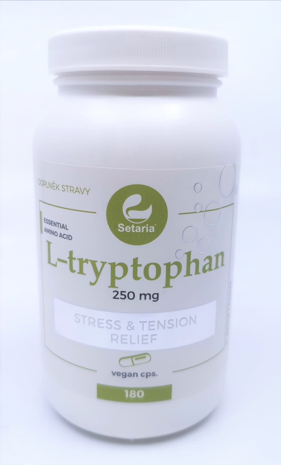 SETARIA L-tryptophan 250 mg, 180 kapslí