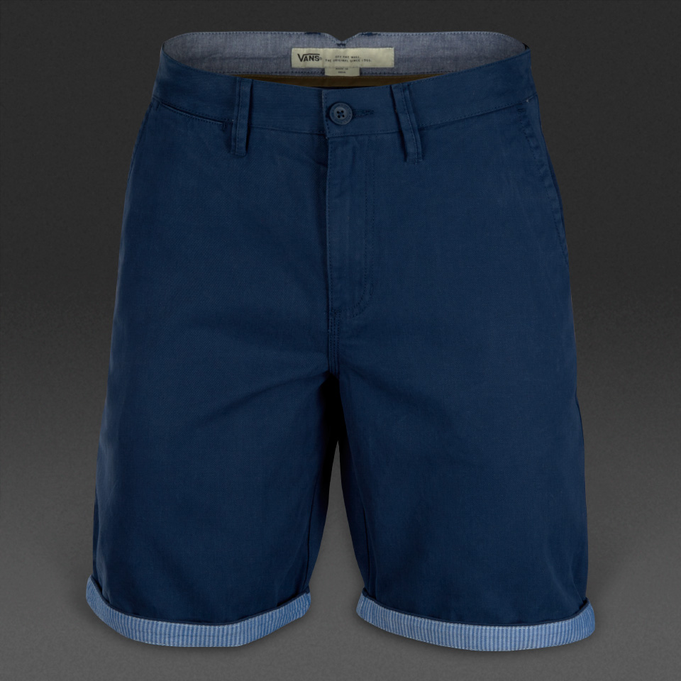 Plátěné dětké kraťasy Vans Excerpt Cuff, modré *Velikosti textil: 28