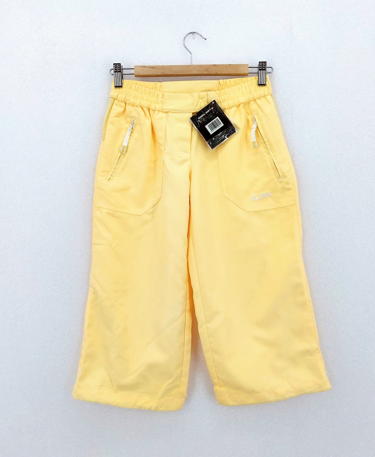 Dámské funkční 3/4 kraťasy Alea Sportswear, žluté *Velikosti textil: XS