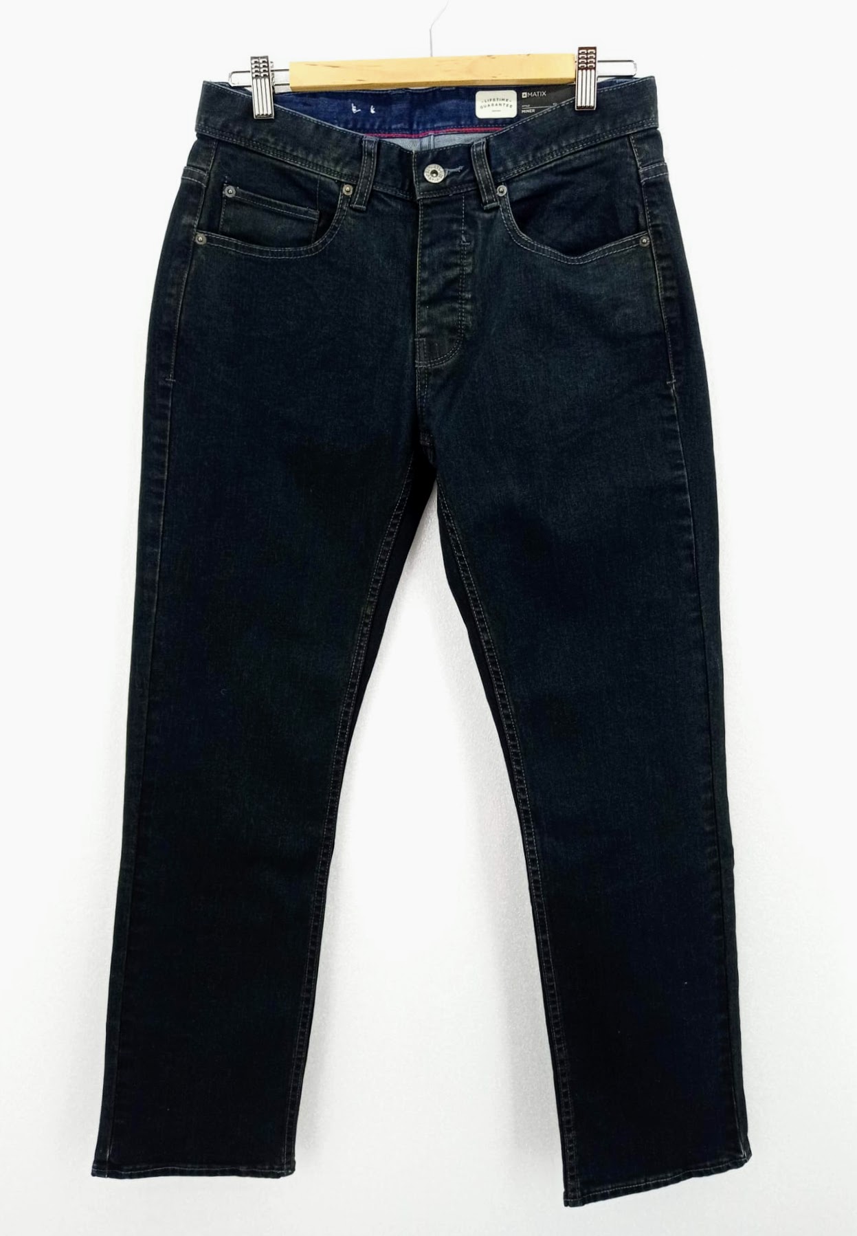 Pánské džíny Matix - classic straight , tmavě modré *Velikosti textil: W30-L31