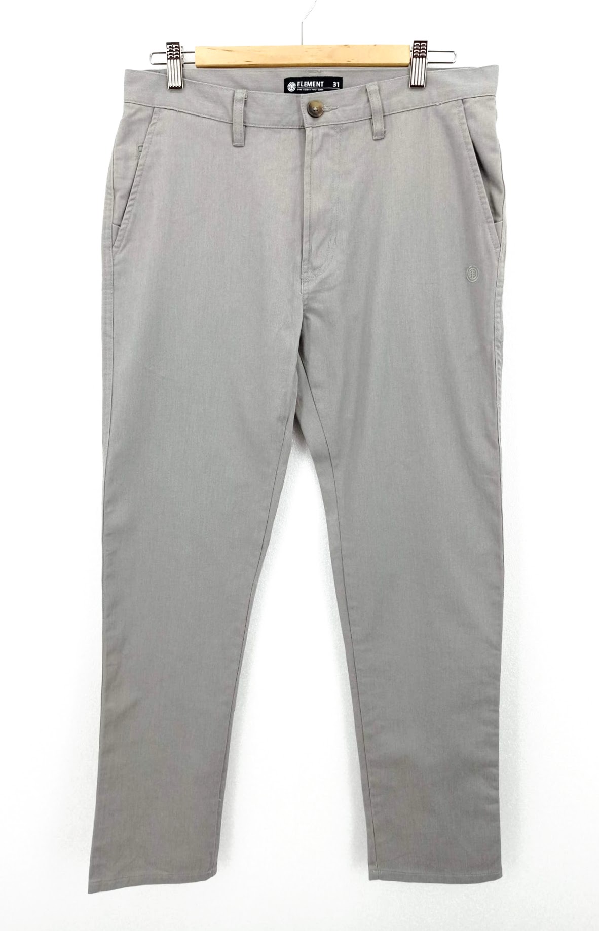 Pánské plátěné kalhoty Element, šedé *Velikosti textil: 28