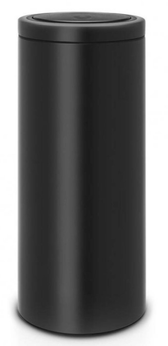 Odpadkový koš Brabantia Touch Bin Flat Top 30 litrů, matná černá