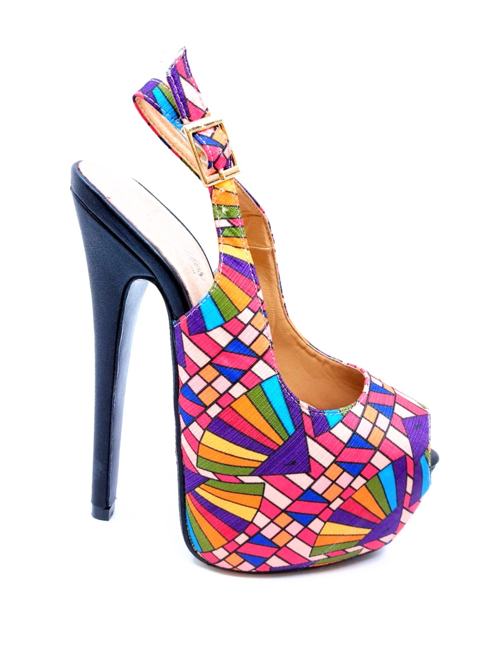 Dámské extravagantní lodičky Intrépides, multicolor *Velikosti textil: 35