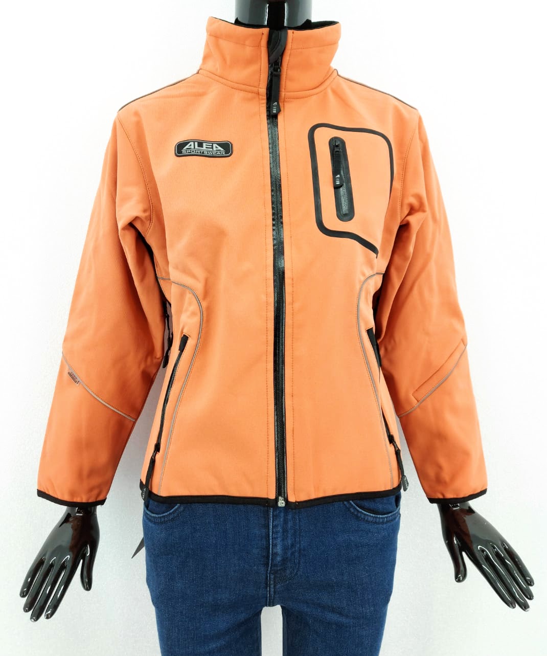 Dámská Softshellová bunda Alea Sportswear, oranžová *Velikosti textil: S