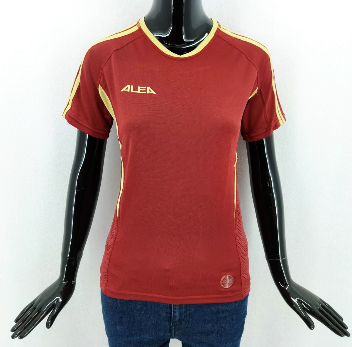 Dámské sportovní tričko Alea Sportswear, vínové *Velikosti textil: XXL