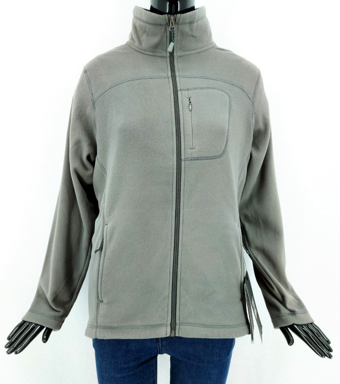 Dámská fleece mikina Spray Way, šedá *Velikosti textil: EU 36-38