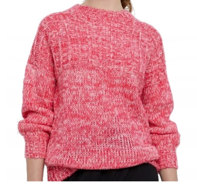 Dámský módní svetr Sisters Point Barvy+velikosti: oranžová XS