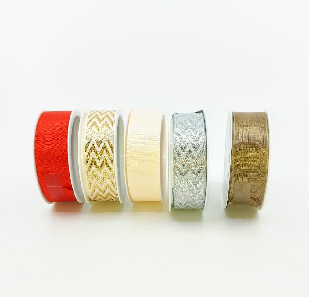 Dárková látková stuha 2 cm/3 m, náhodný výběr