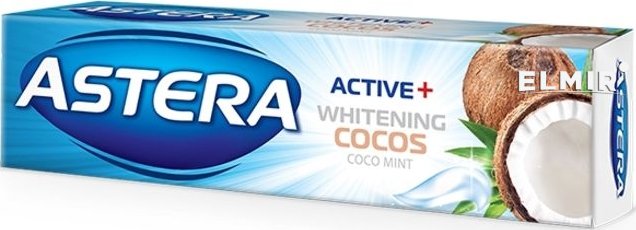 Zubní pasta Astera Active + Whitening Cocos 100 ml