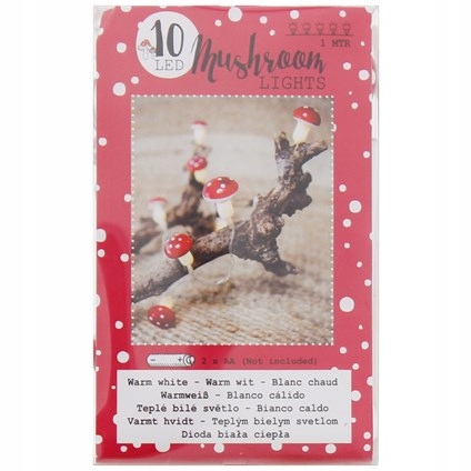 LED dekorativní řetěz, 10x LED, 100cm druh: Listy