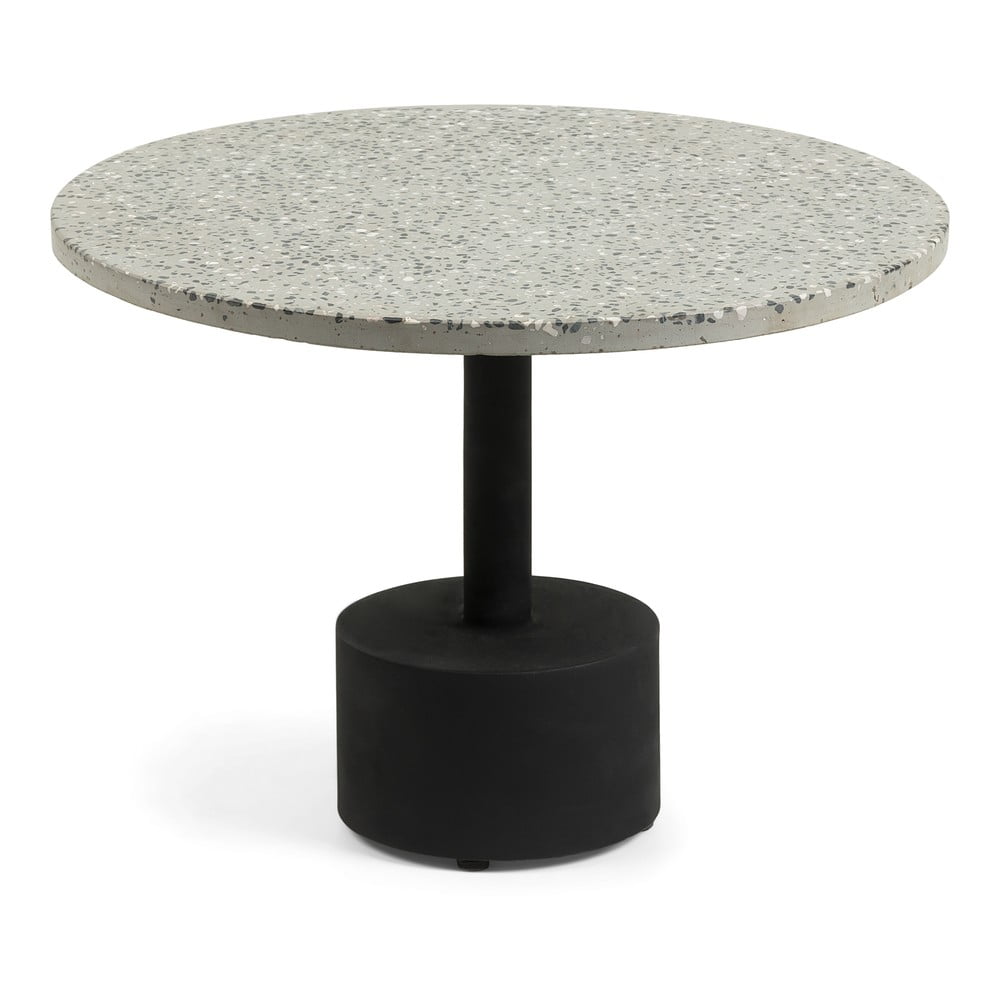 Šedý příruční stolek La Forma Melano