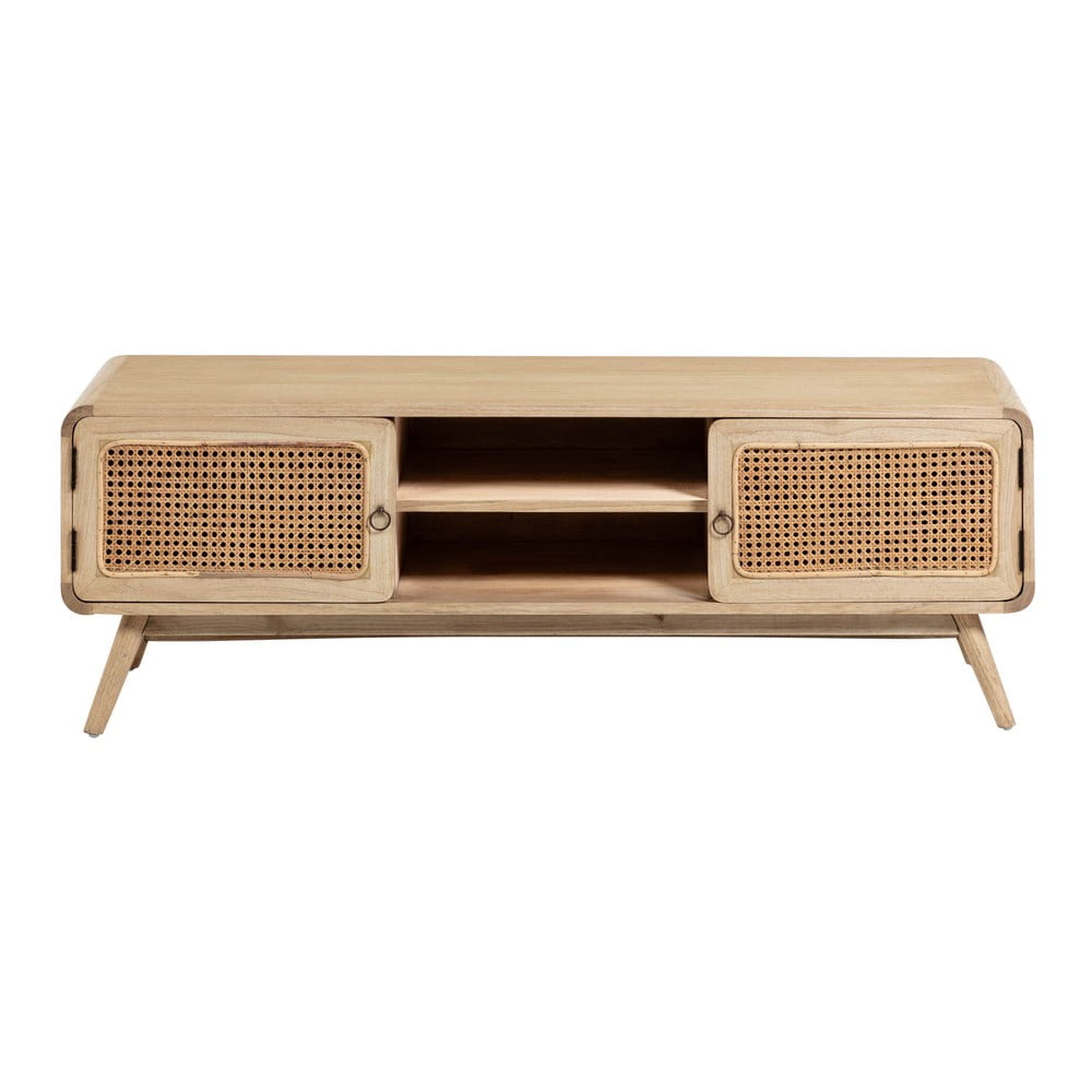 Světle hnědý TV stolek La Forma Nalu, 150 x 50 cm