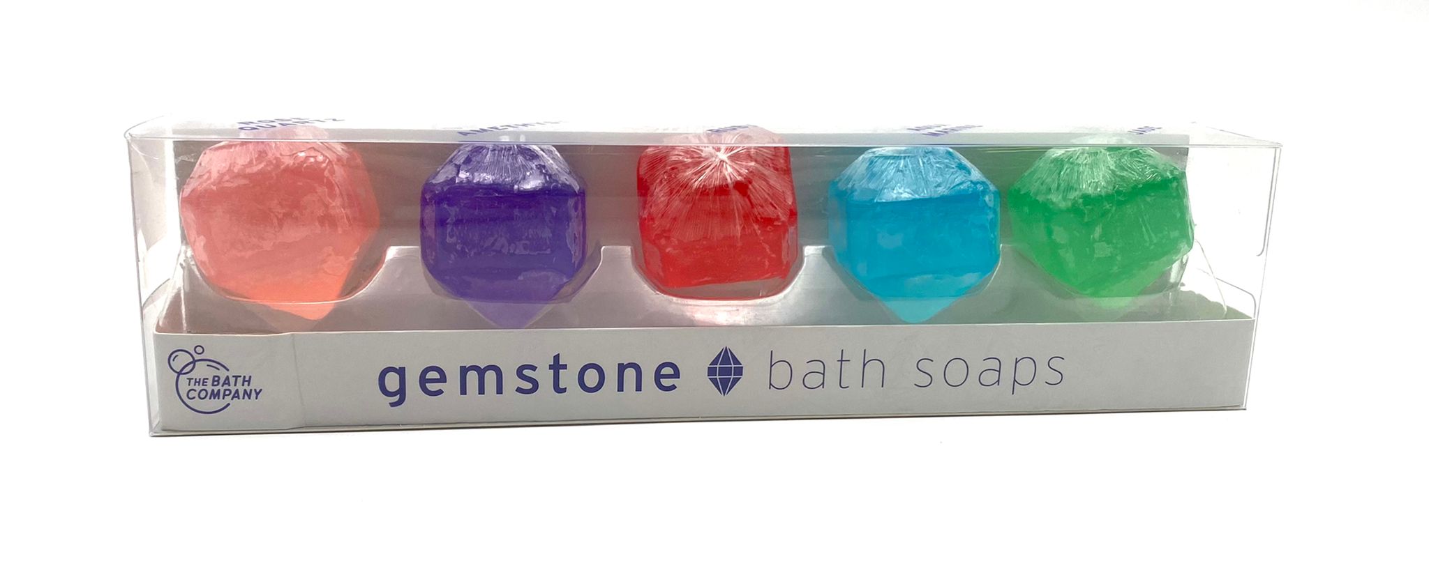 Luxusní dárková sada koupelových mýdel ve tvaru drahokamu The Bath Company