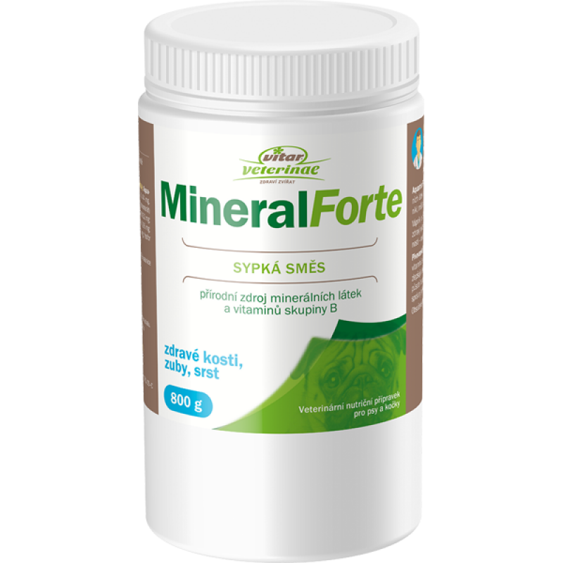 Vitar Veterinae Nomaad Mineral Forte sypká směs 800 g