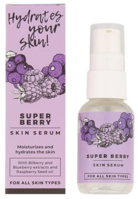 Mascot-Europe Hydratační pleťové sérum super Berry HA 30 ml