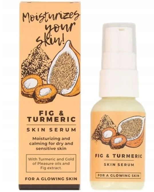 Mascot-Europe Hydratační pleťové sérum s fíky a kurkumou 30 ml