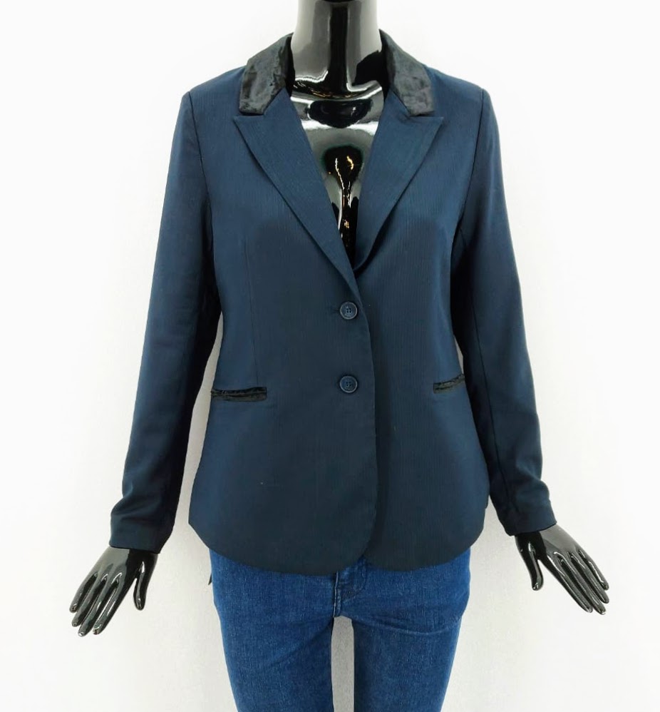 Dámské fashion sako LPB Woman, modré *Velikosti textil: L