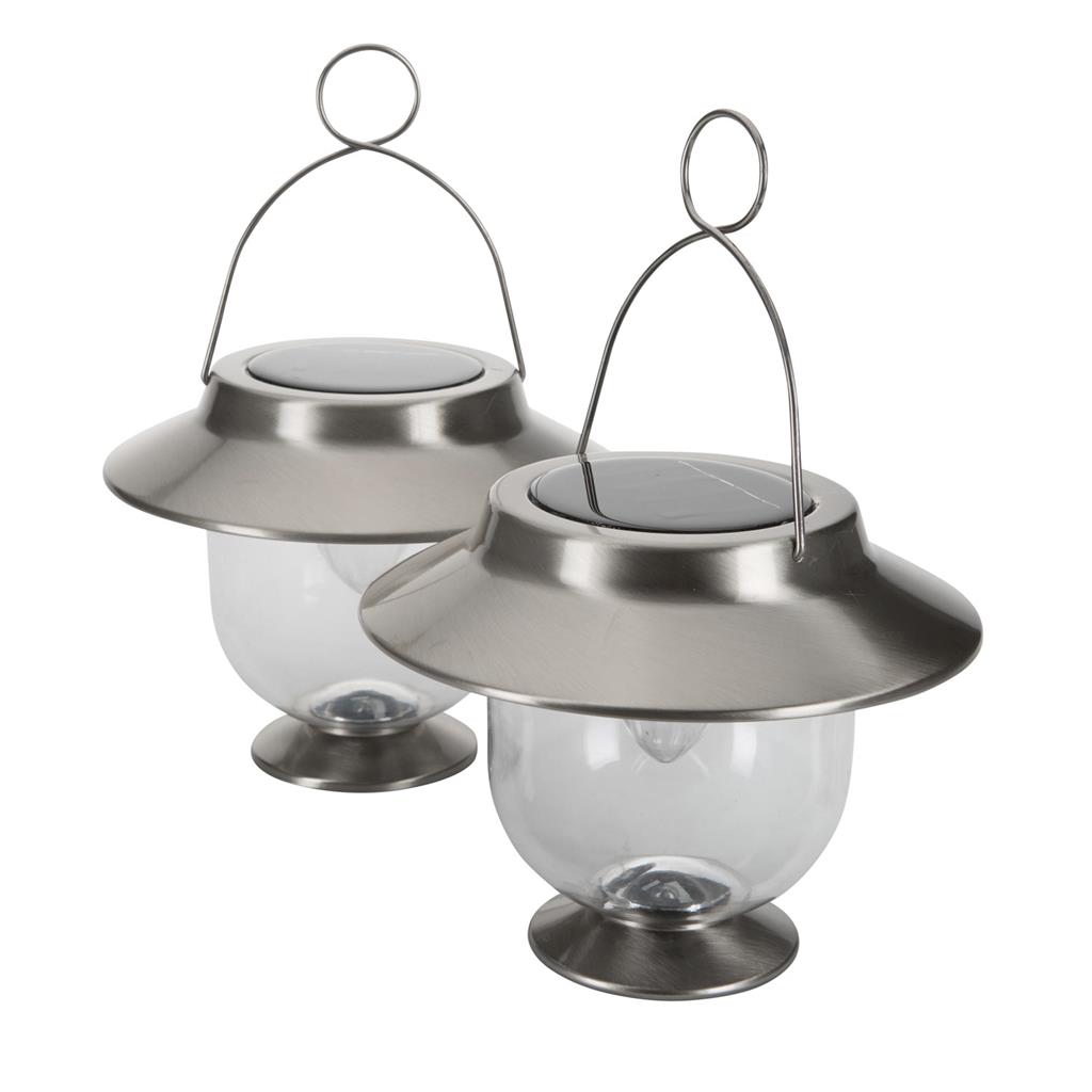 SMARTWARES Ranex 10.060.19 LED solární svítilna set GOS-001-DS, 2 ks