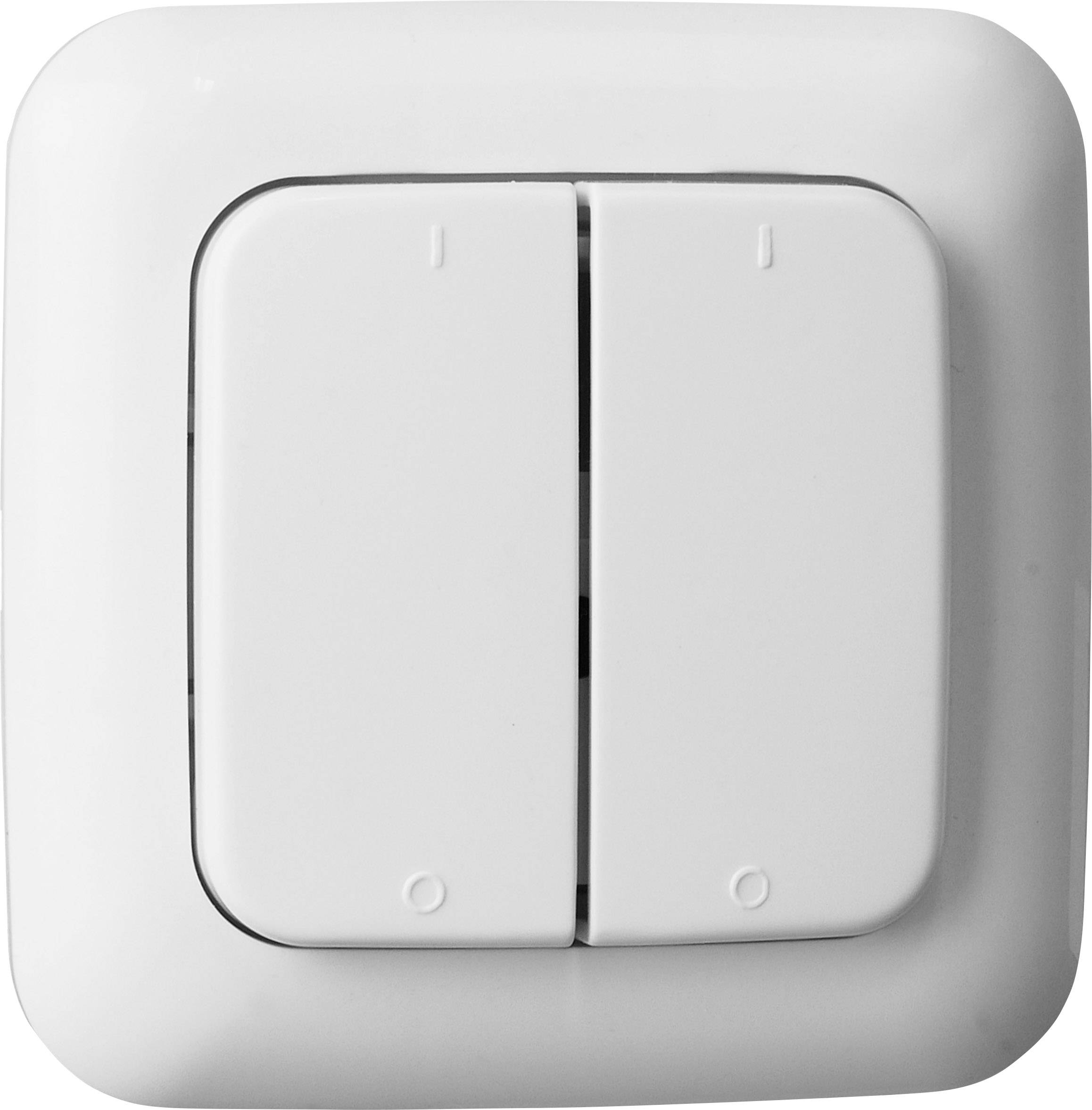 Smartwares 10.037.18 Nástěnný spínač  SH5-TSW-B 2kanálový