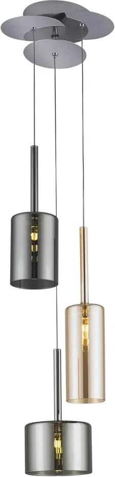 Homemania Decor Stříbrno-zlaté stropní svítidlo Alize, ⌀ 23 cm