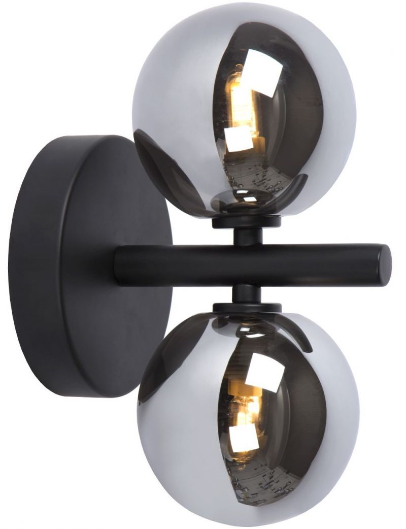 LUCIDE TYCHO Wall light 2xG9 28W Black nástěnné svítidlo - rozbaleno, kosmetická vada