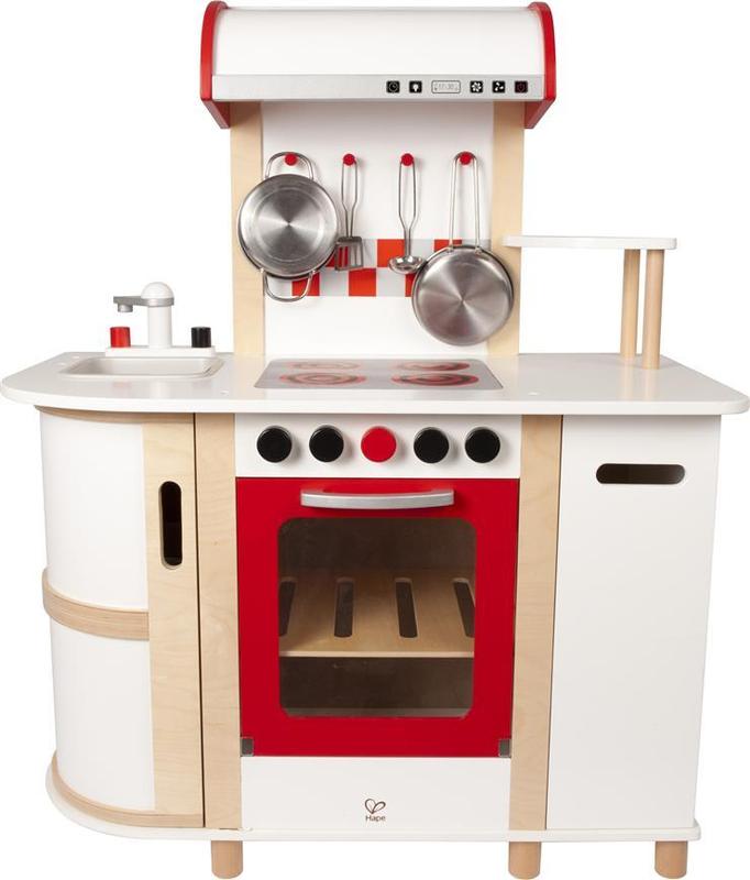 Hape E8018 Multifunkční dětská kuchyňka - rozbaleno, kosmetická vada