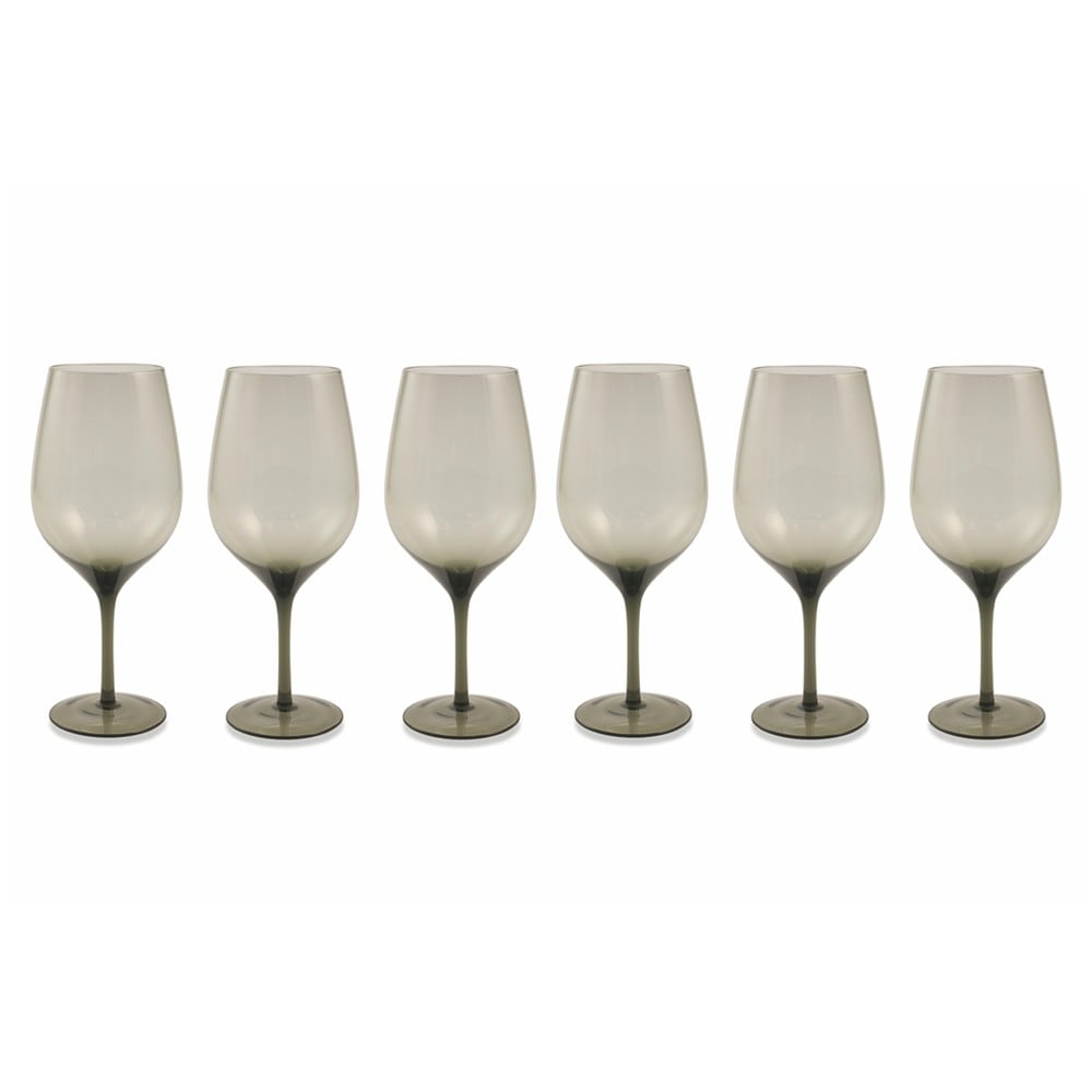 Sada 5 šedých pohárů Villa d'Este Happy Hour