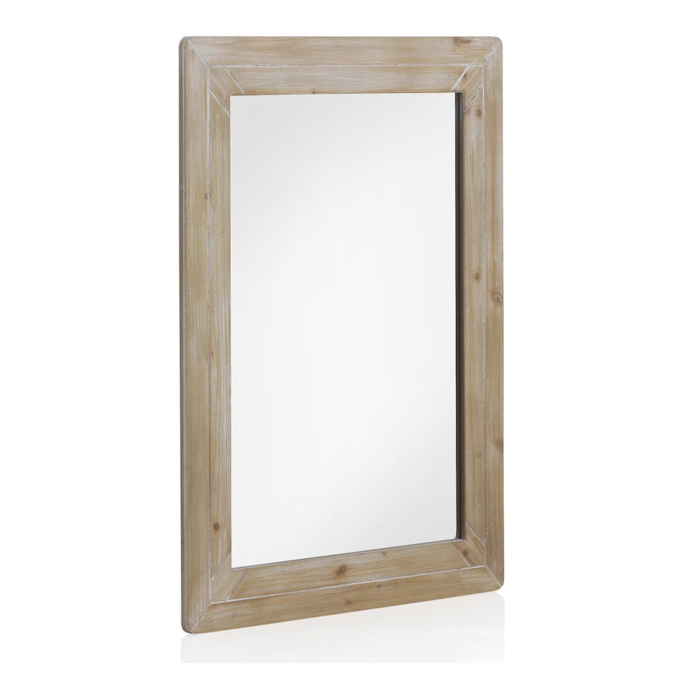 Nástěnné zrcadlo Geese Rustico Duro, 60 x 80 cm - kosmetická vada