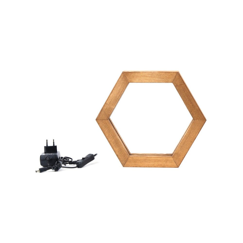 Lustro Dřevěné stolní svítidlo Honeybee - rozbaleno