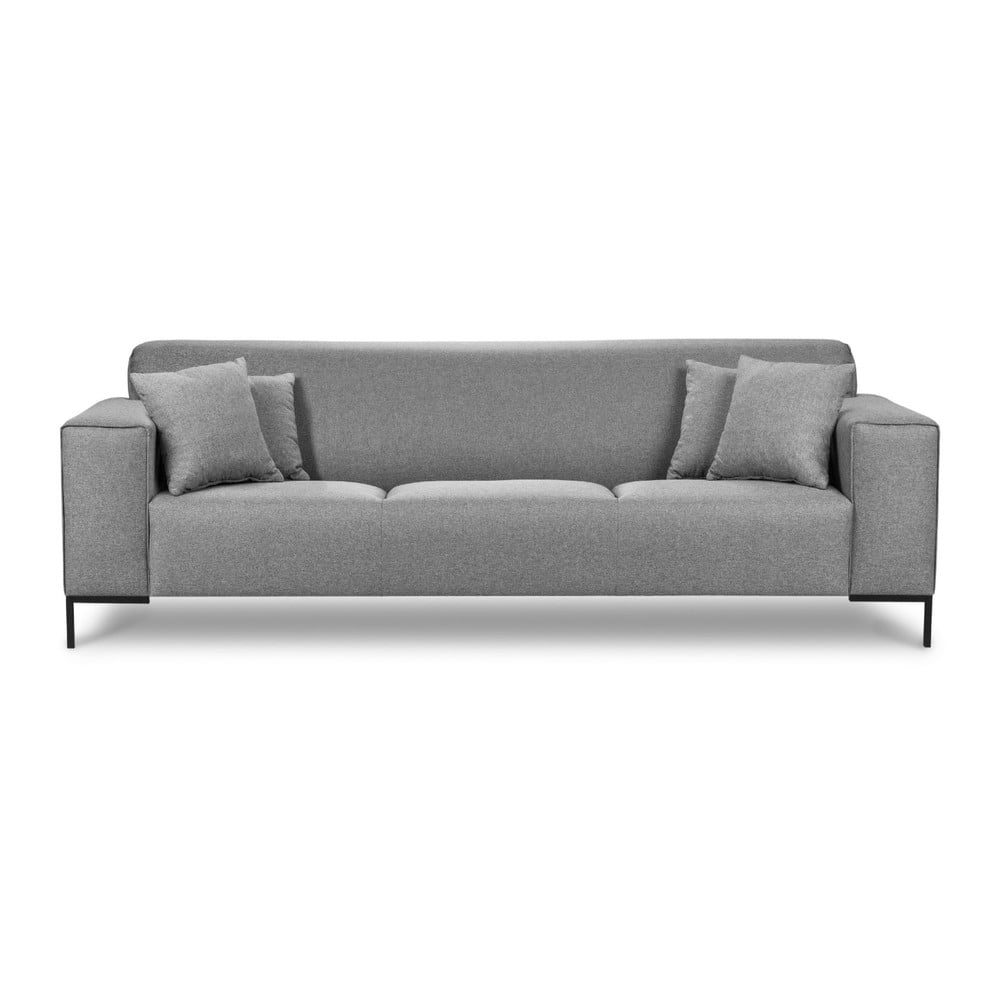 Světle šedá pohovka Cosmopolitan Design Seville, 264 cm - rozbaleno