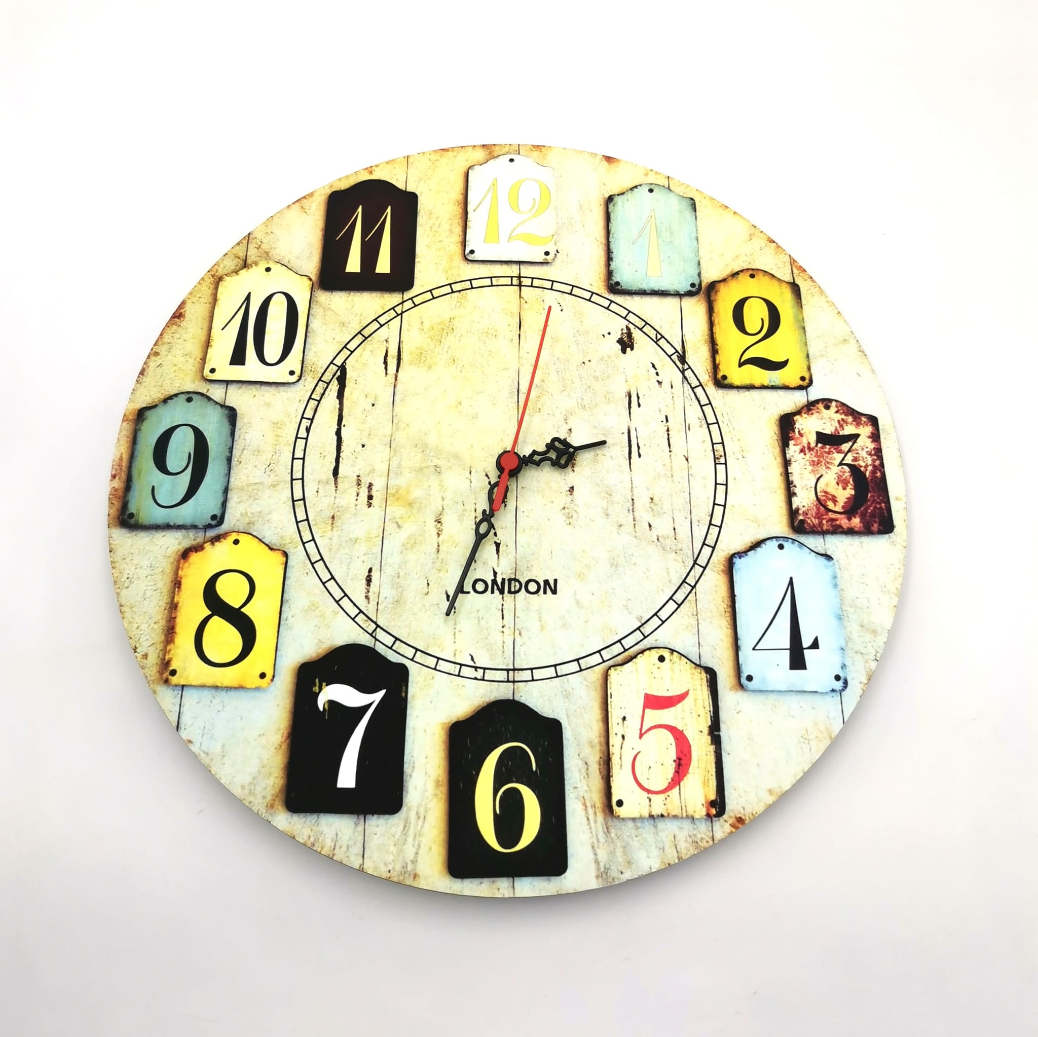 HomeArt Nástěnné hodiny Norberto, ø 40 cm - rozbaleno