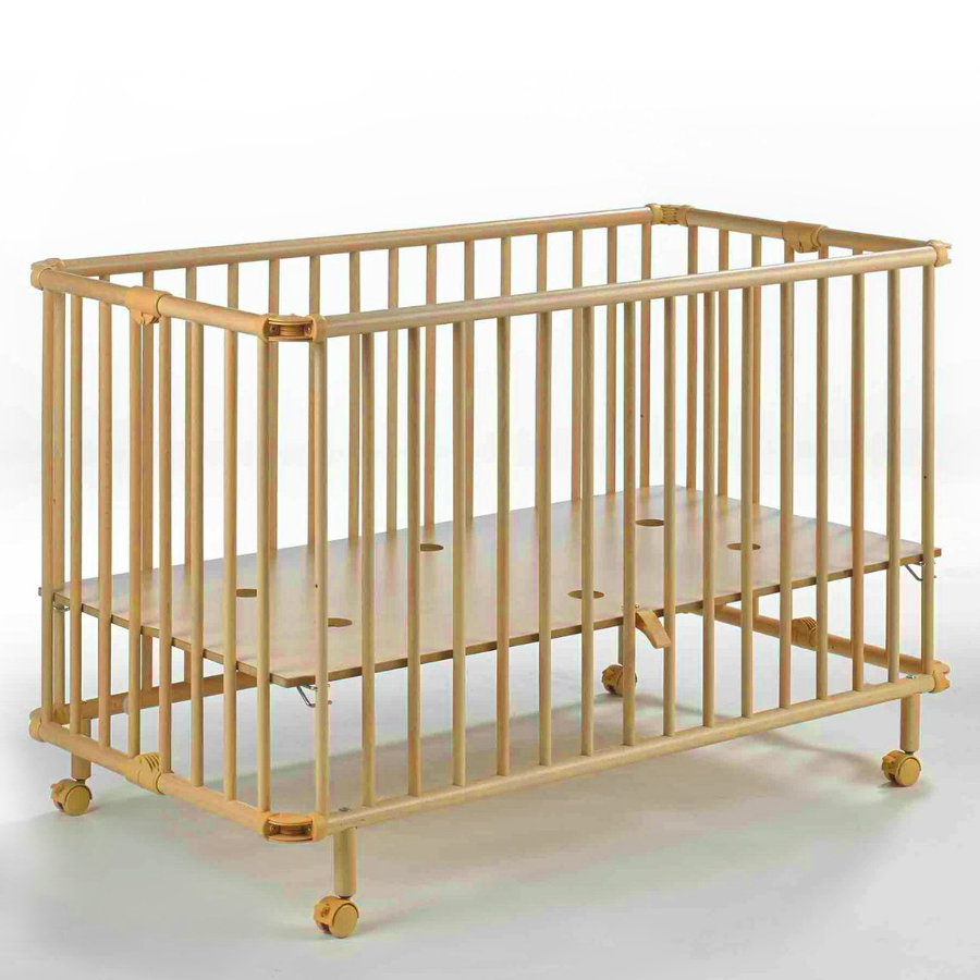 Geuther Dětská sklopná postýlka Mayla přírodní - rozbaleno, kosmetická vada