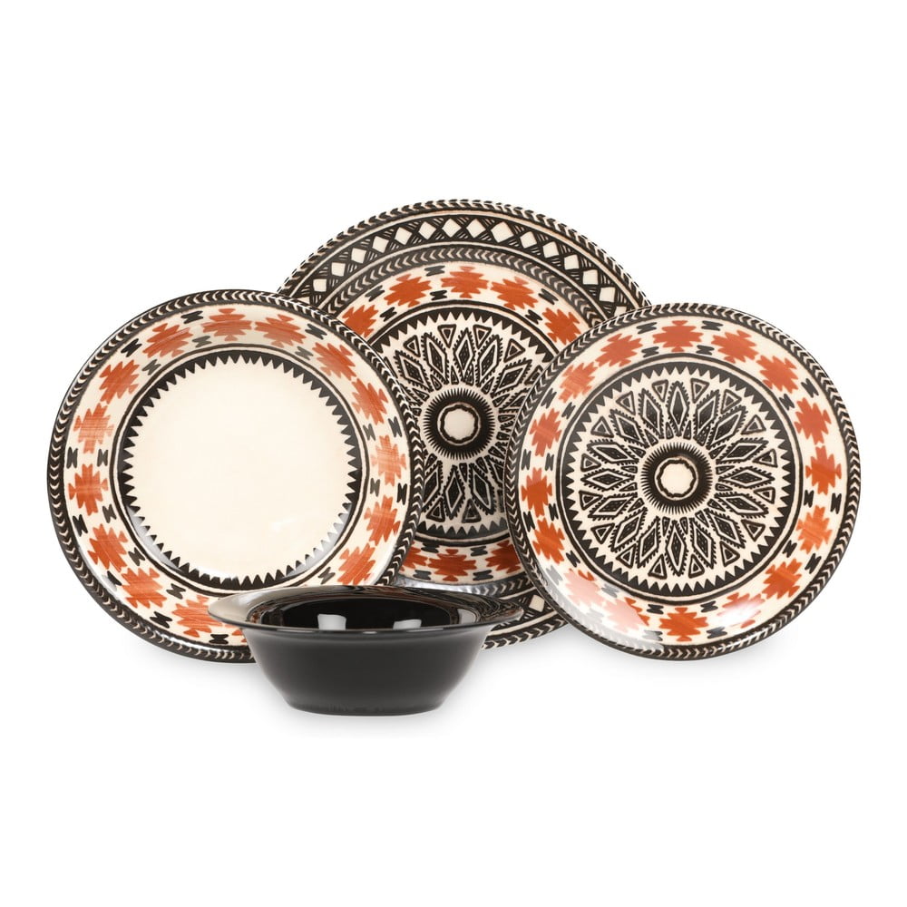 Villa d'Este 18dílná sada porcelánového nádobí Kutahya Pafio - rozbaleno