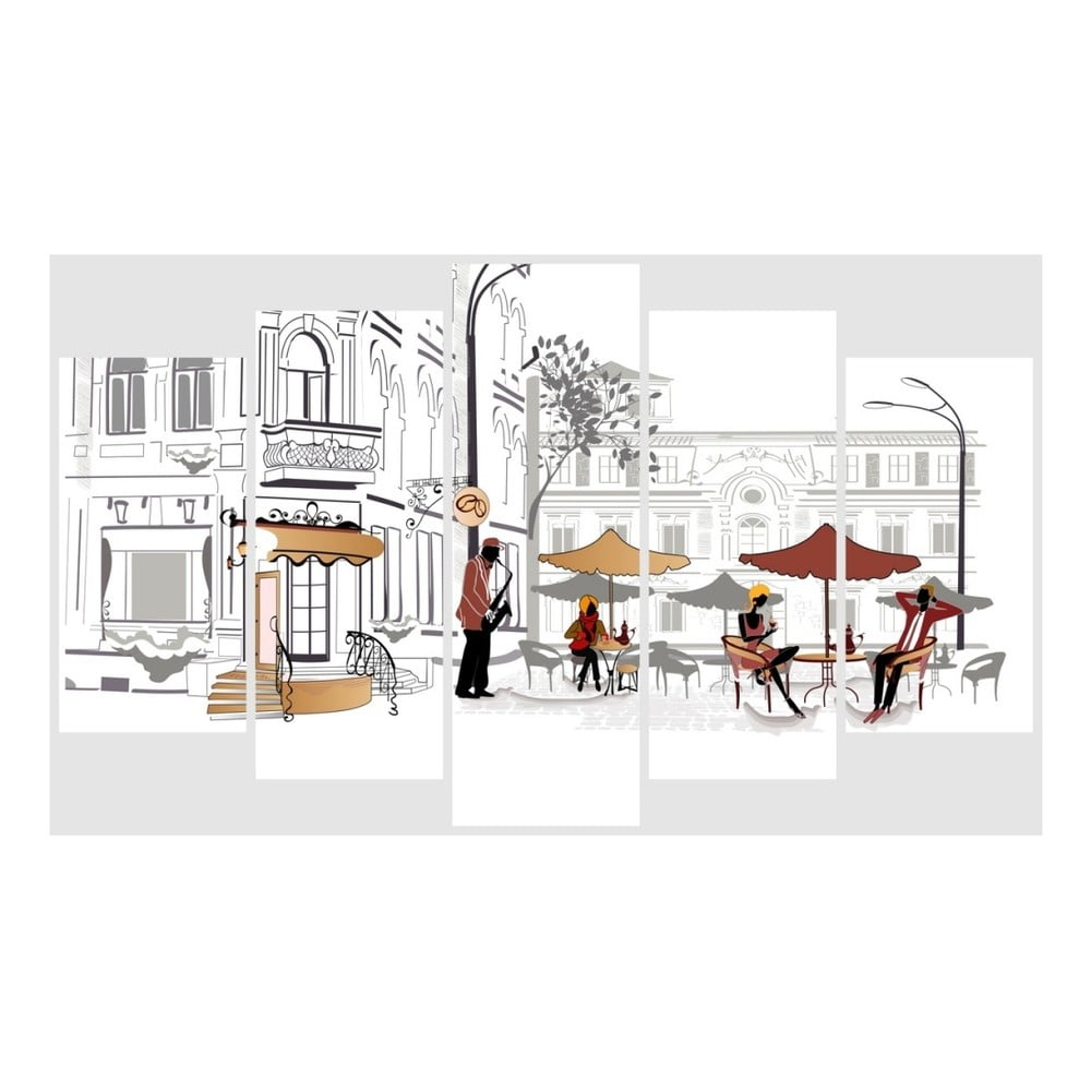 Vícedílný obraz Insigne Carissmo, 102 x 60 cm -  rozbaleno