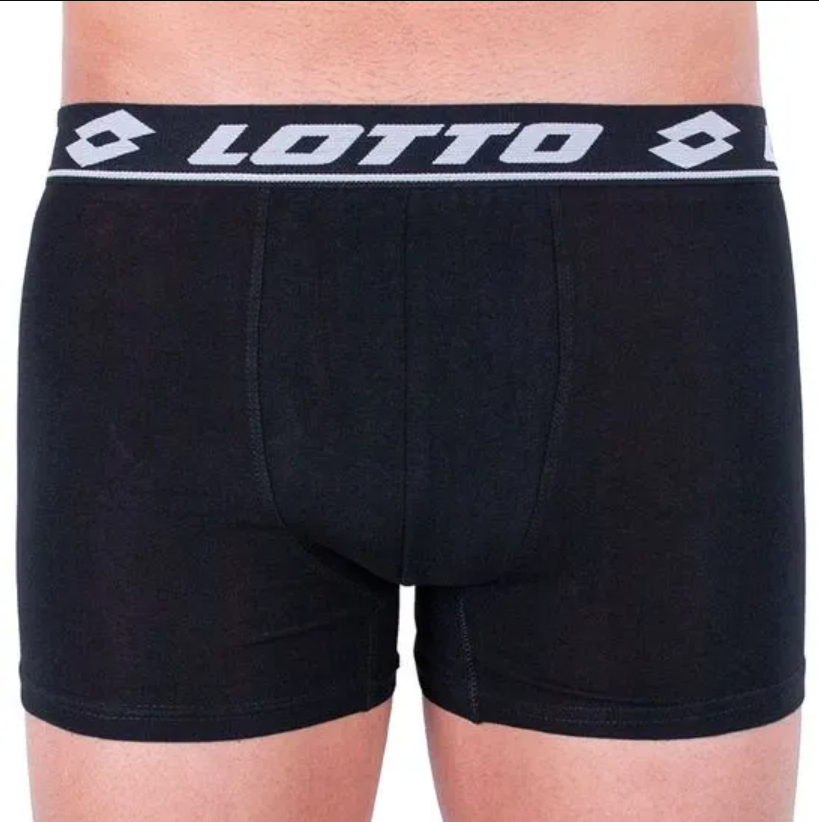 Pánské bavlněné boxerky Lotto 3ks - náhodný výběr barvy Velikosti XS-XXL: M